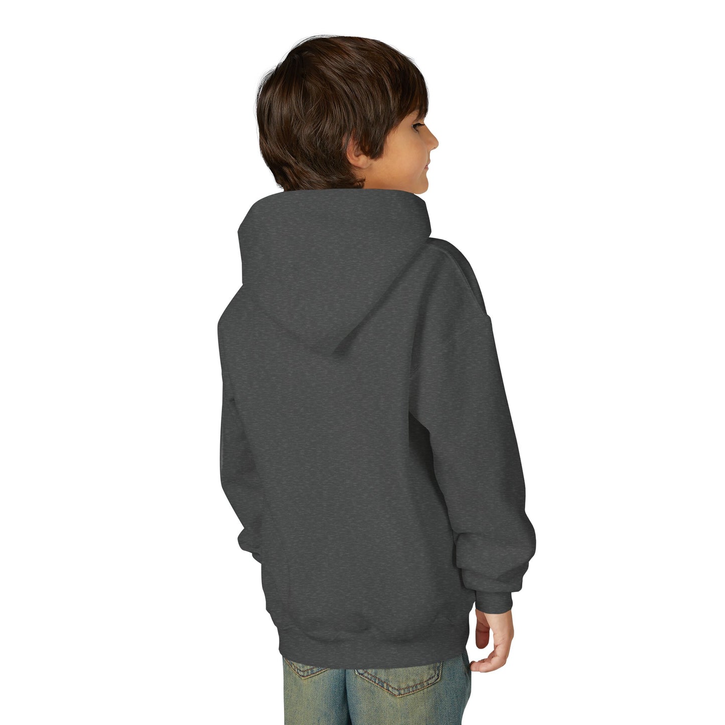 Youth Hoodie — Customizable Center Logo Pullover