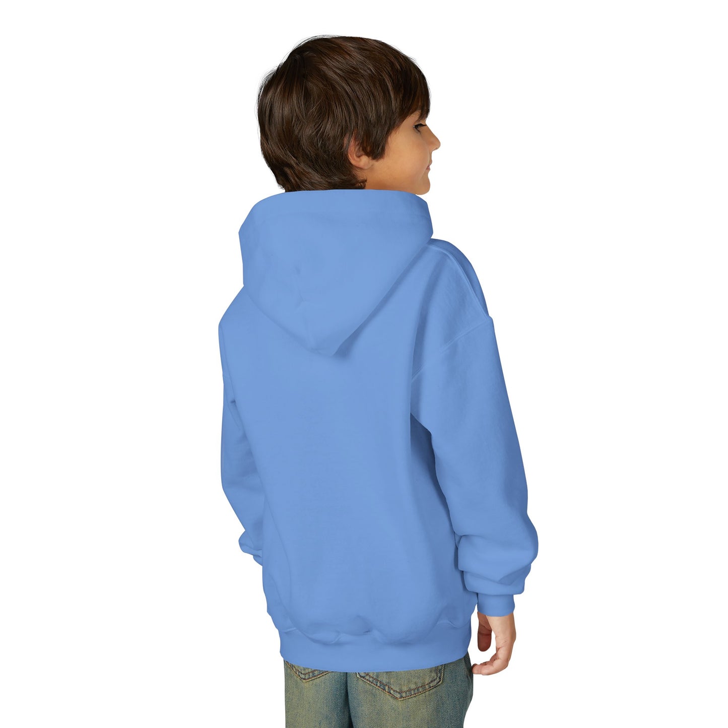 Youth Hoodie — Customizable Center Logo Pullover