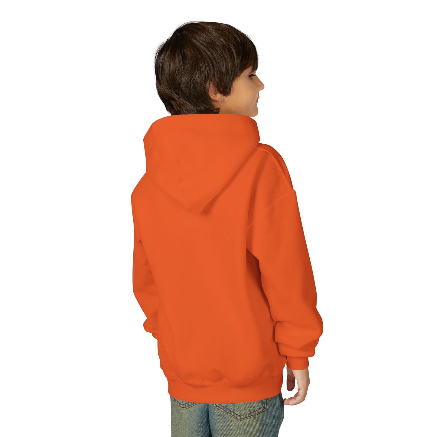 Youth Hoodie — Customizable Center Logo Pullover
