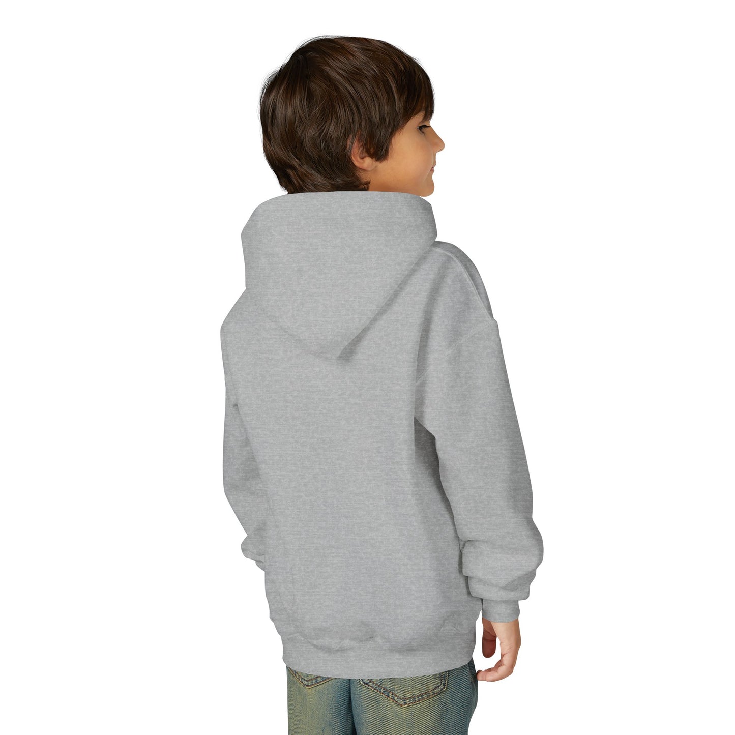 Youth Hoodie — Customizable Center Logo Pullover