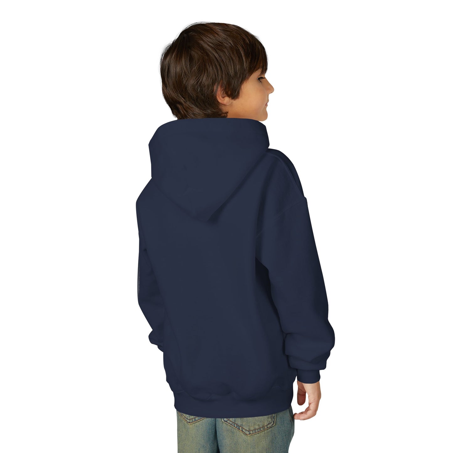 Youth Hoodie — Customizable Center Logo Pullover