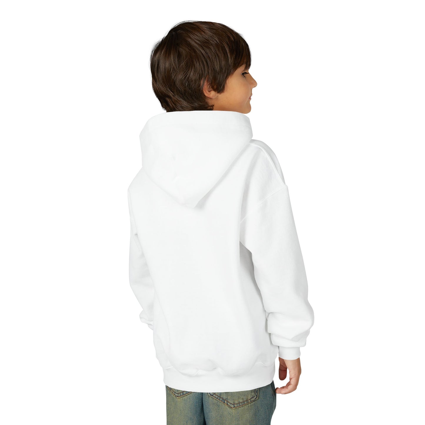 Youth Hoodie — Customizable Center Logo Pullover