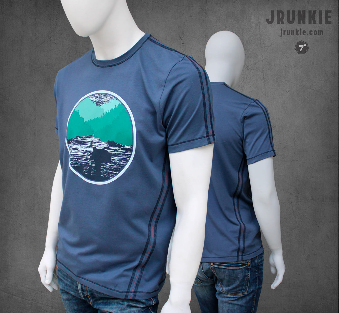 Jrunkie™ Grumpies Tee – Stand. Recover. Send.